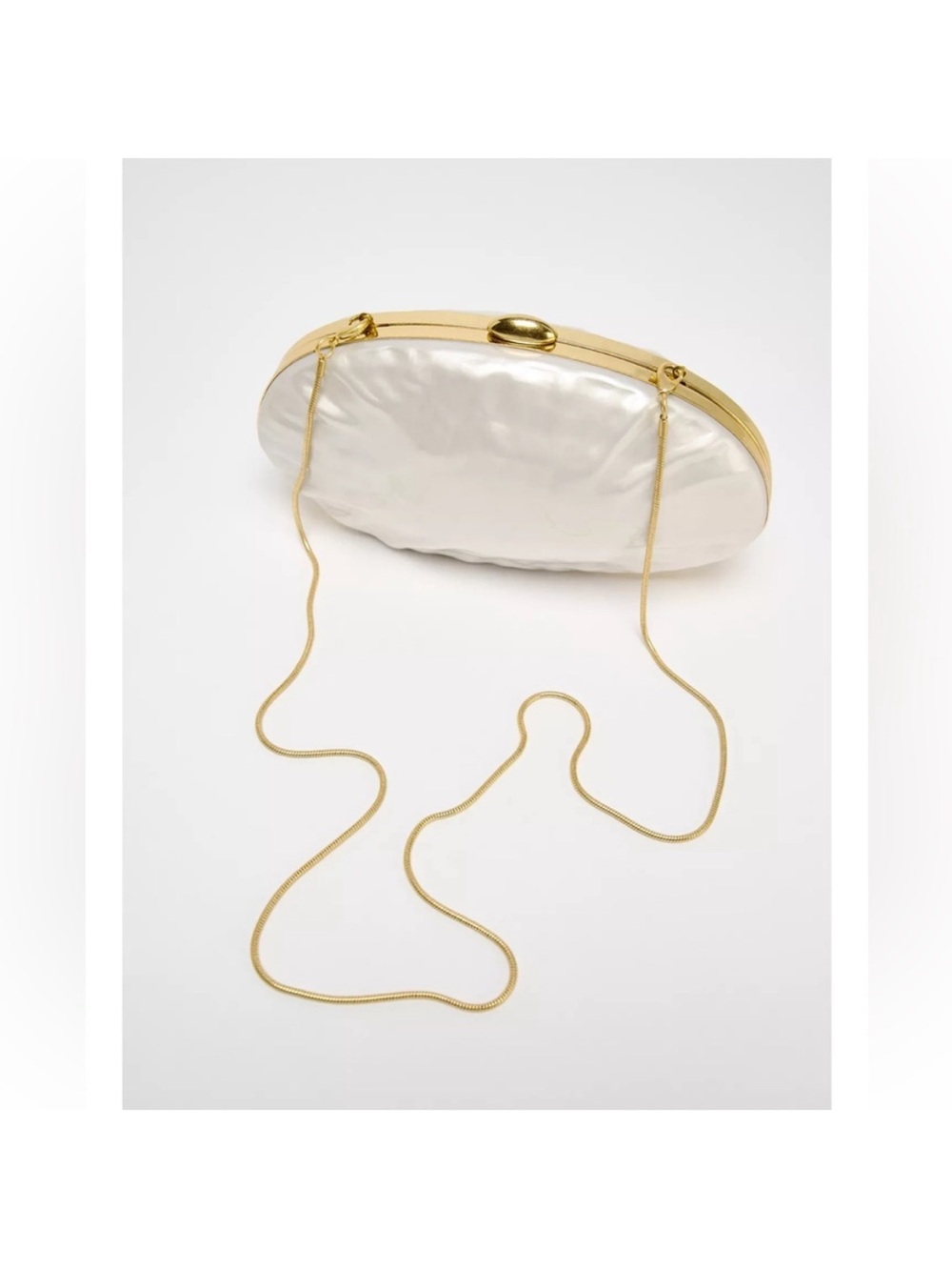 Zara pearl box bag